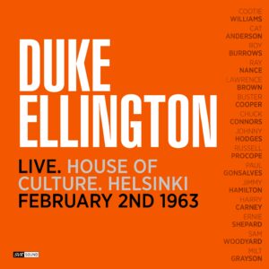 Duke Ellington - Helsinki 1963 - Artes de tapa